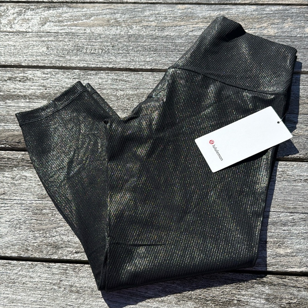 lululemon athletica Black Cropped Pants